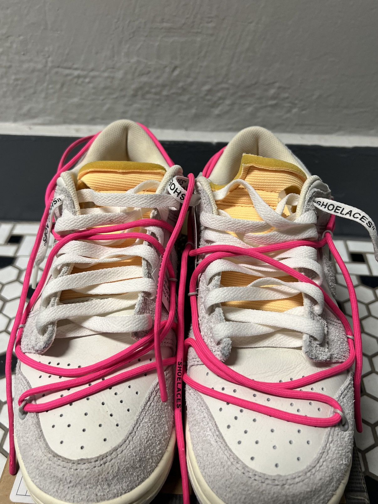 Nike × Off-White Nike Dunk Low Off-White Lot 17 Size US 9 / EU 42 - 3 Thumbnail