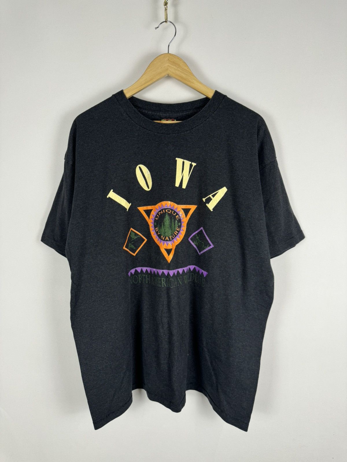 Vintage Vintage 1990s Iowa Tee Size US XL / EU 56 / 4 - 2 Thumbnail