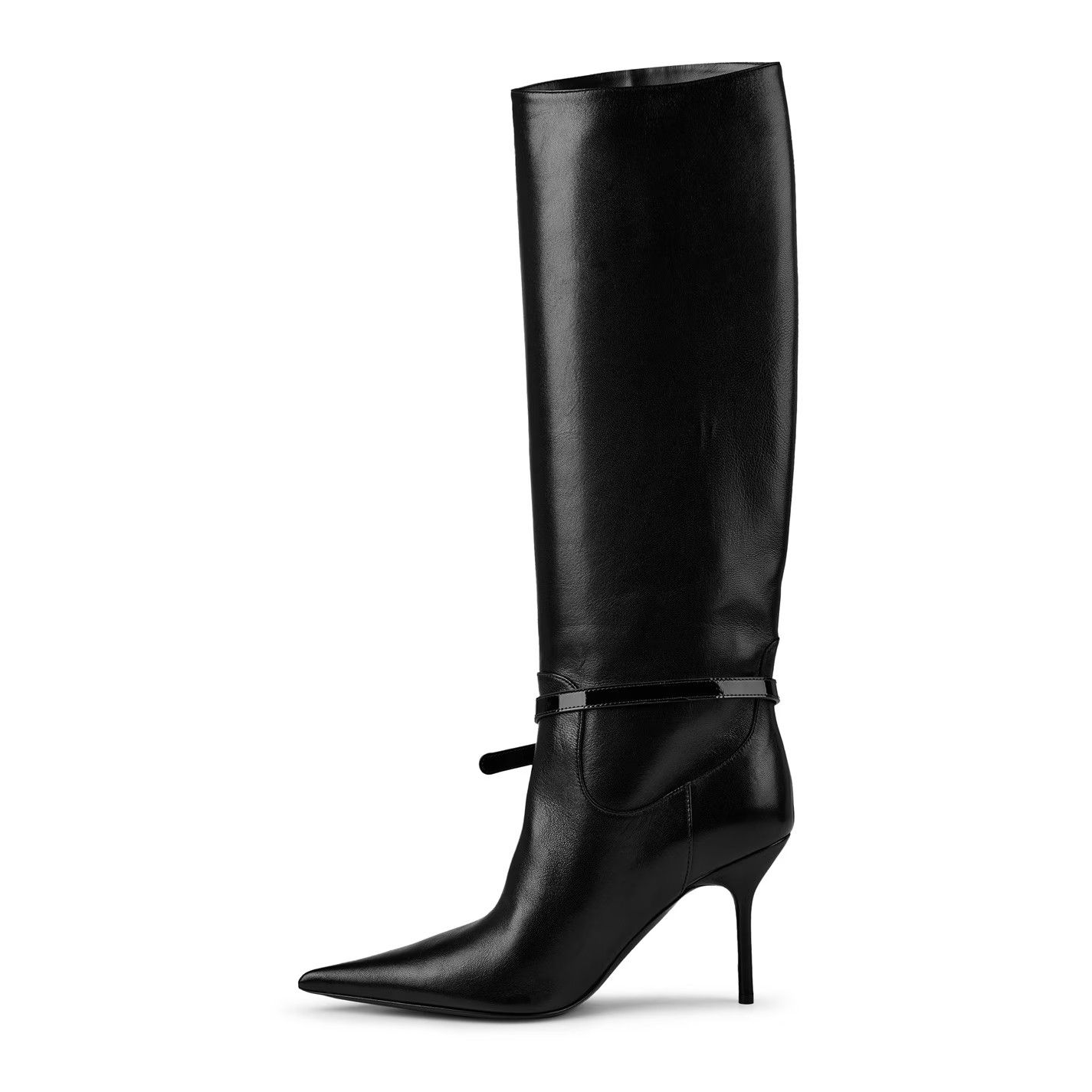 Off-White o1g2r1mq0125 Nappa Leather Boots in Black Size US 5 / IT 35 - 2 Thumbnail