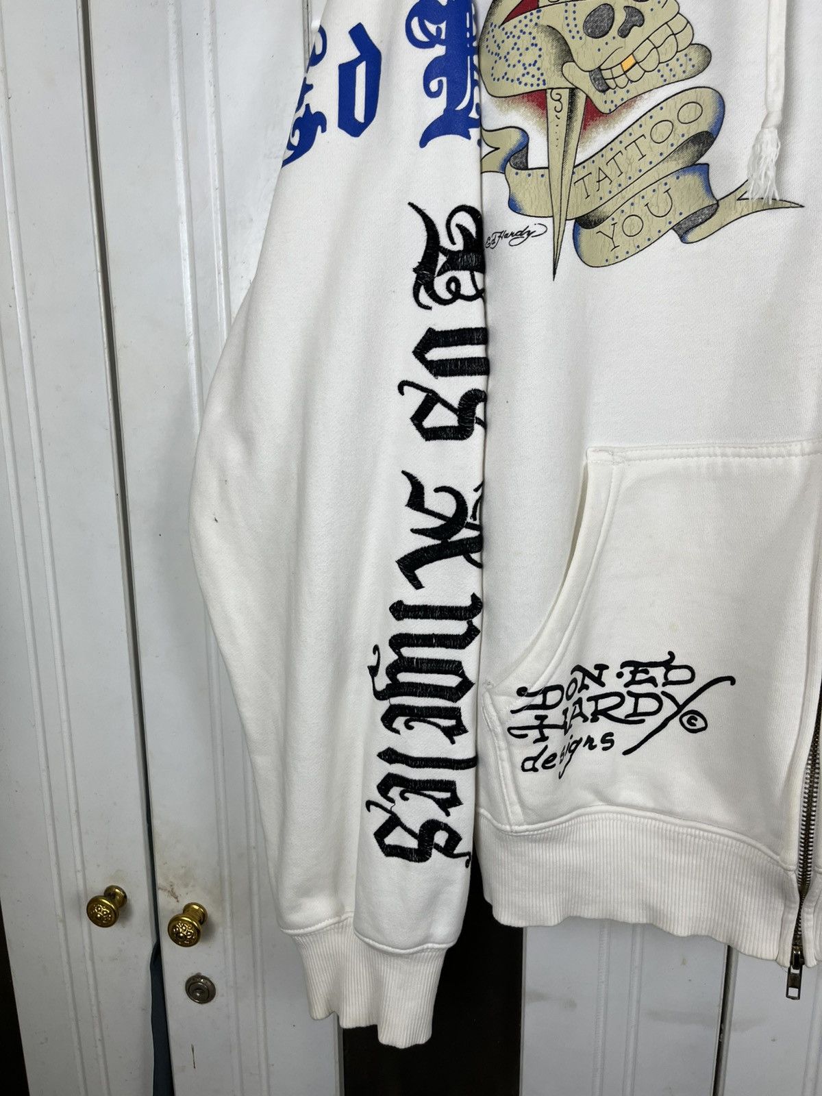 Ed Hardy VTG Ed Hardy Hoodie Zip Up Size US M / EU 48-50 / 2 - 4 Thumbnail