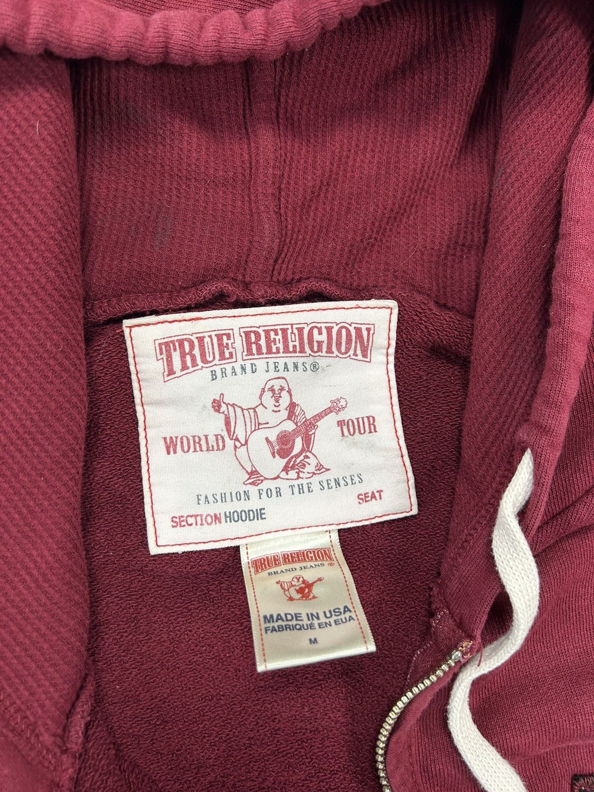 True Religion True Religion vintage red zip hoodie Indian Y2K Size US M / EU 48-50 / 2 - 5 Thumbnail