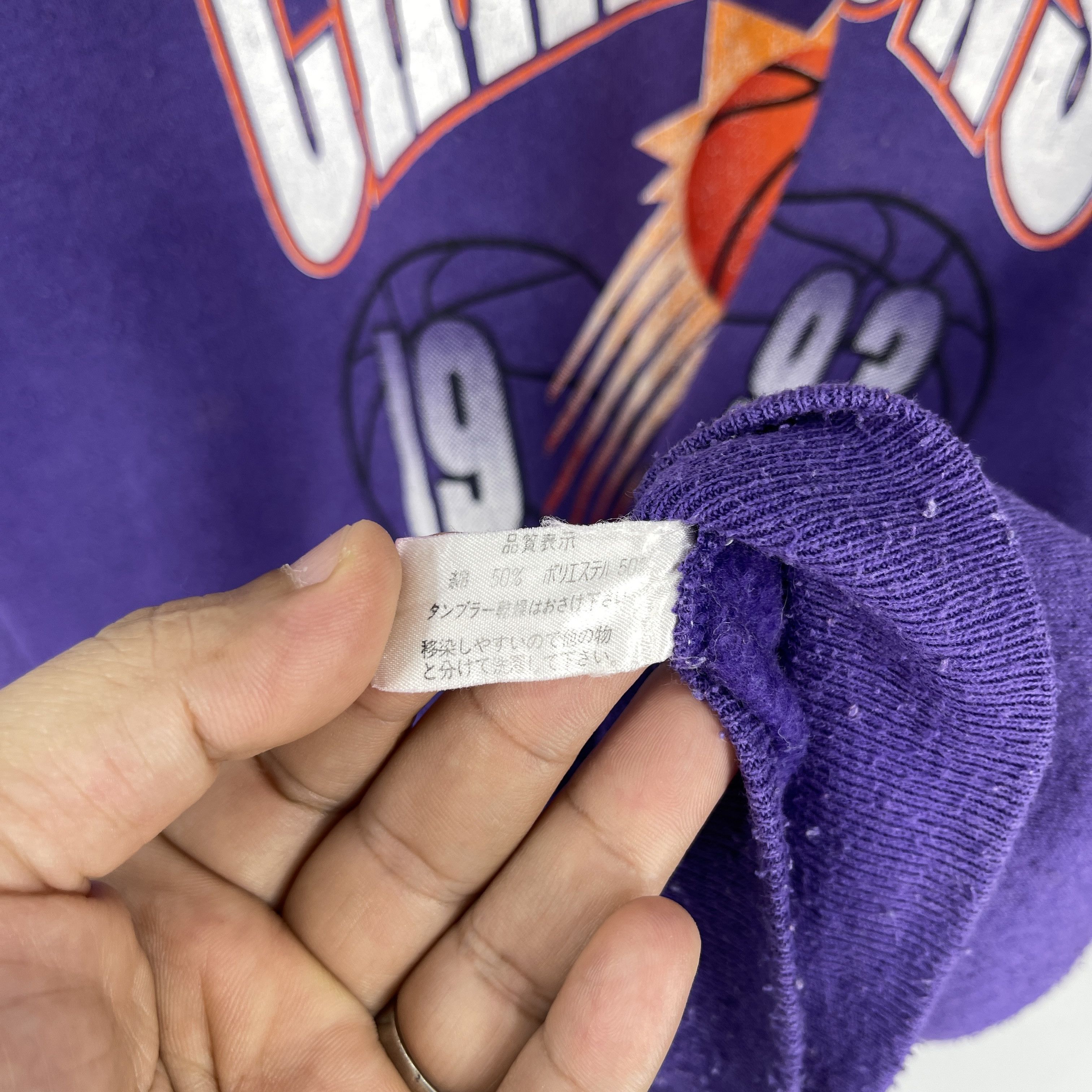 NBA Vintage PHEONIX SUNS Pacific Division Champions Sweatshirt Size US L / EU 52-54 / 3 - 5 Thumbnail