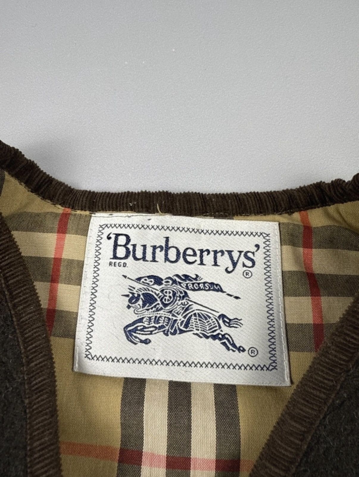 Burberry Burberry veste brown vintage novacheck Size US S / EU 44-46 / 1 - 11 Thumbnail