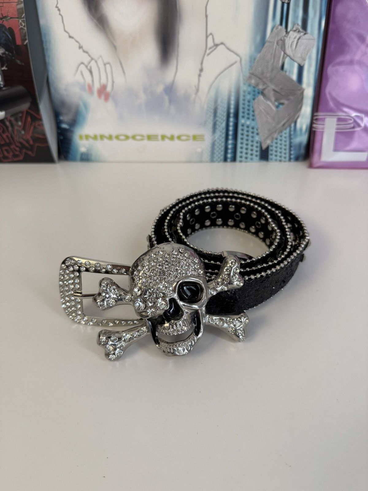Japanese Brand 🔥 SEX POT REVENGE 🔥 Punk Skull Y2K Belt | Grailed