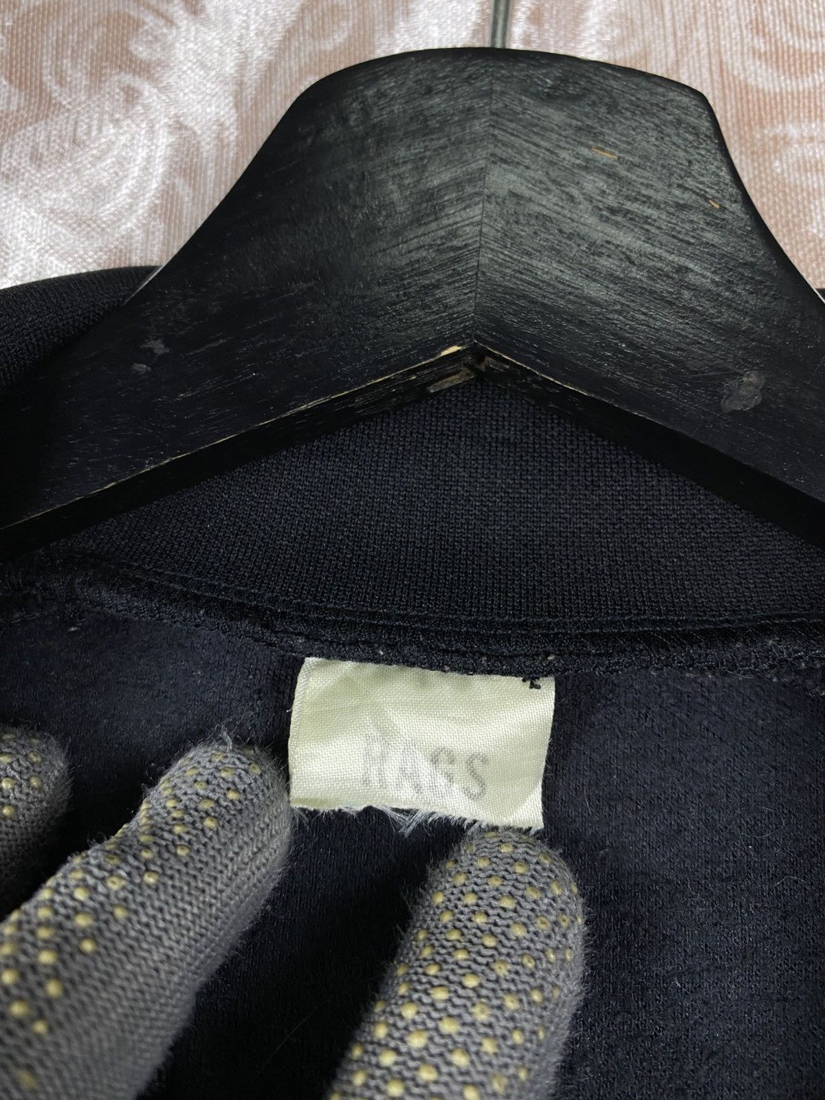 Japanese Brand Vintage RAGS Track Jacket Black Full Zip Minimal Sportswear Size US M / EU 48-50 / 2 - 7 Thumbnail
