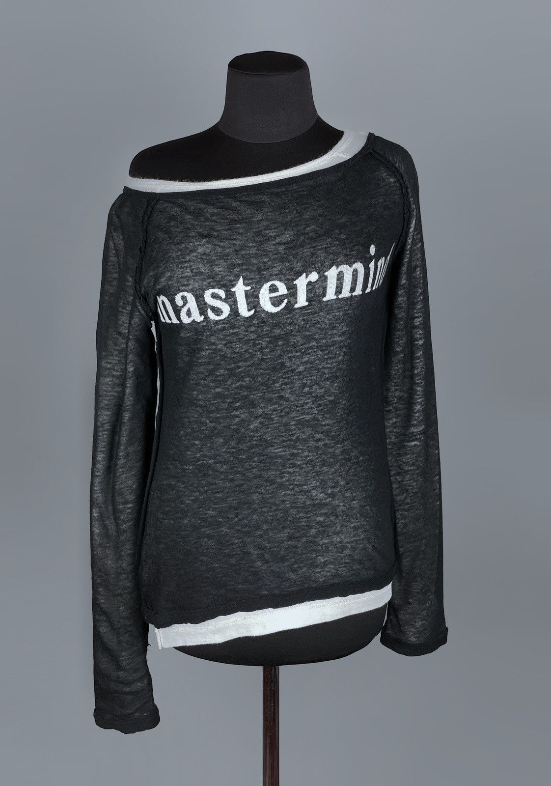 Mastermind World Mastermind Japan Double Lining Mesh Skull LS Sweater Size S Size S / US 4 / IT 40 - 4 Thumbnail