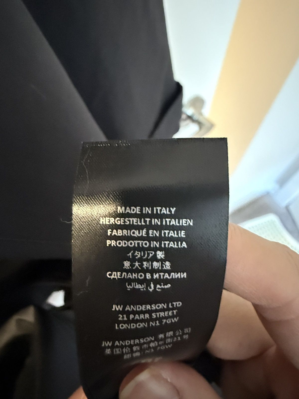 JW Anderson JW Anderson Black Belted Trench Coat with Gold Buckle Size M / US 6-8 / IT 42-44 - 16 Thumbnail