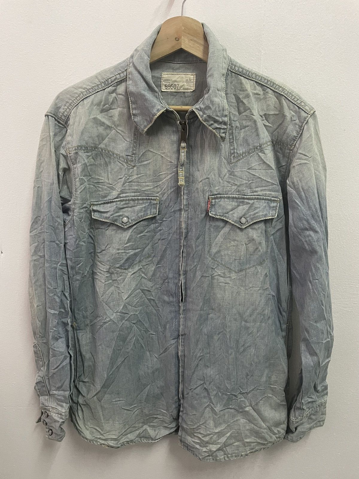 Levi's × Vintage Vintage Levis Red Loop Western Shirt Size US L / EU 52-54 / 3 - 2 Thumbnail