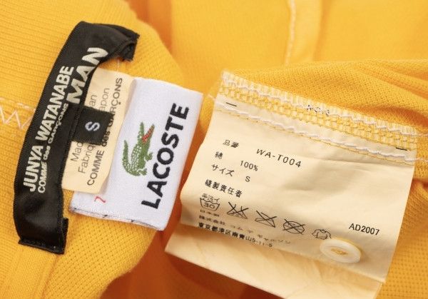 Junya Watanabe Polo Logo Cotton Short Sleeve Yellow Size US S / EU 44-46 / 1 - 11 Thumbnail