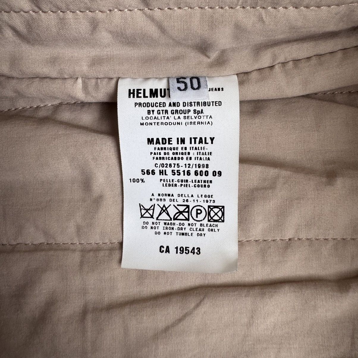 Helmut Lang Helmut Lang SS1998 White Leather Bulletproof Tactical Vest Size US M / EU 48-50 / 2 - 12 Thumbnail