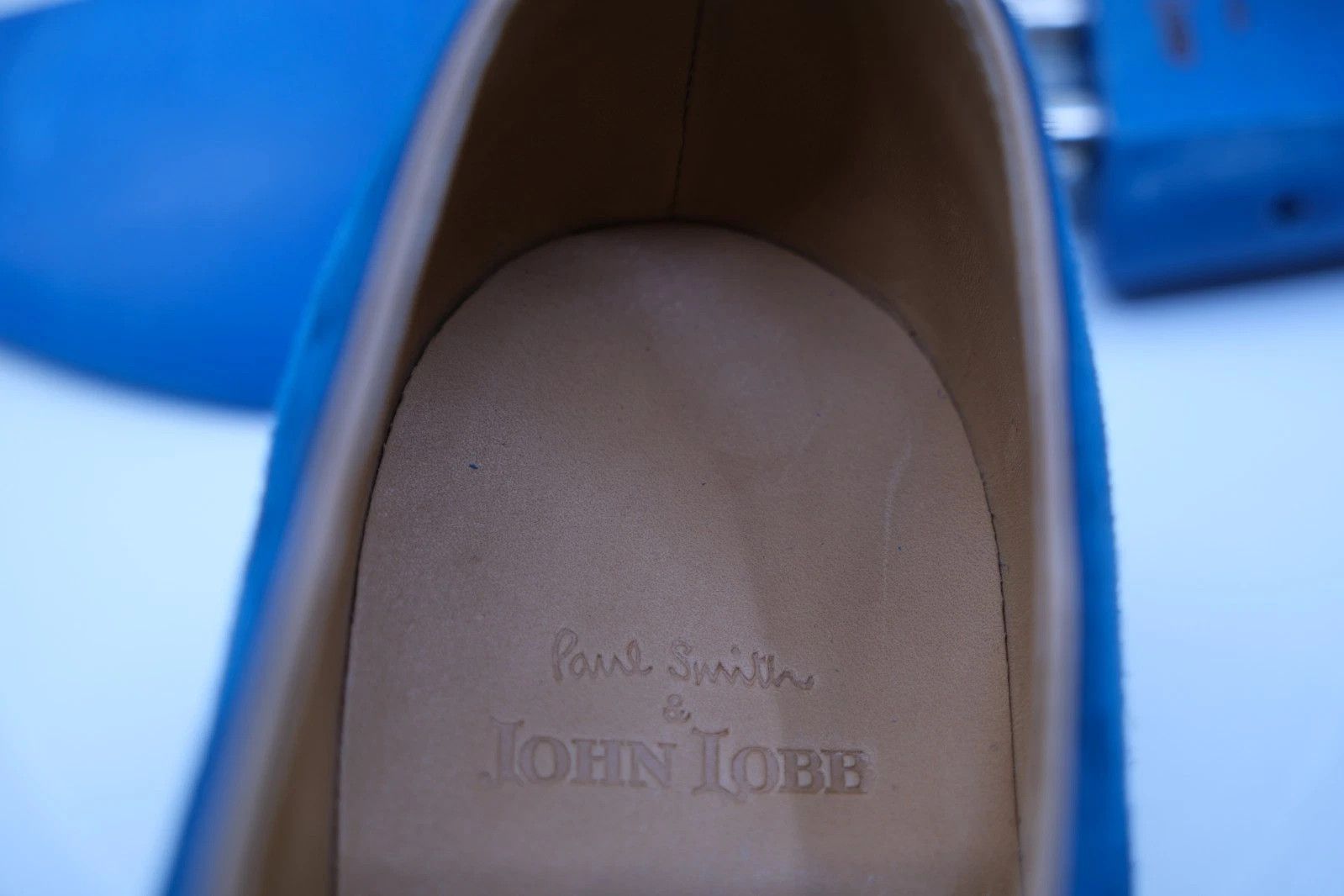 John Lobb New John Lobb Willoughby Suede Blue Derby EU 41 UK 7 / US 8 Size US 8 / EU 41 - 7 Thumbnail