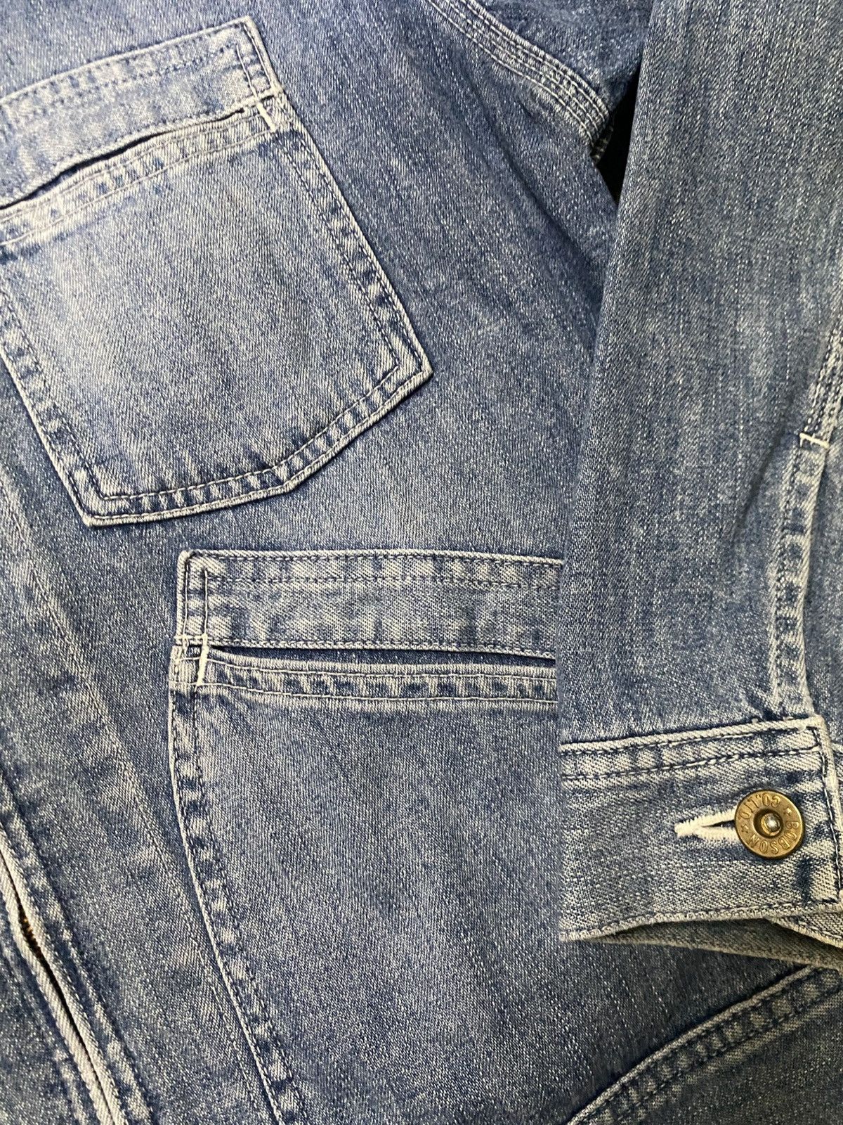 Japanese Brand Vintage Bobson Lot 34233 Denim Jacket Size US M / EU 48-50 / 2 - 5 Thumbnail
