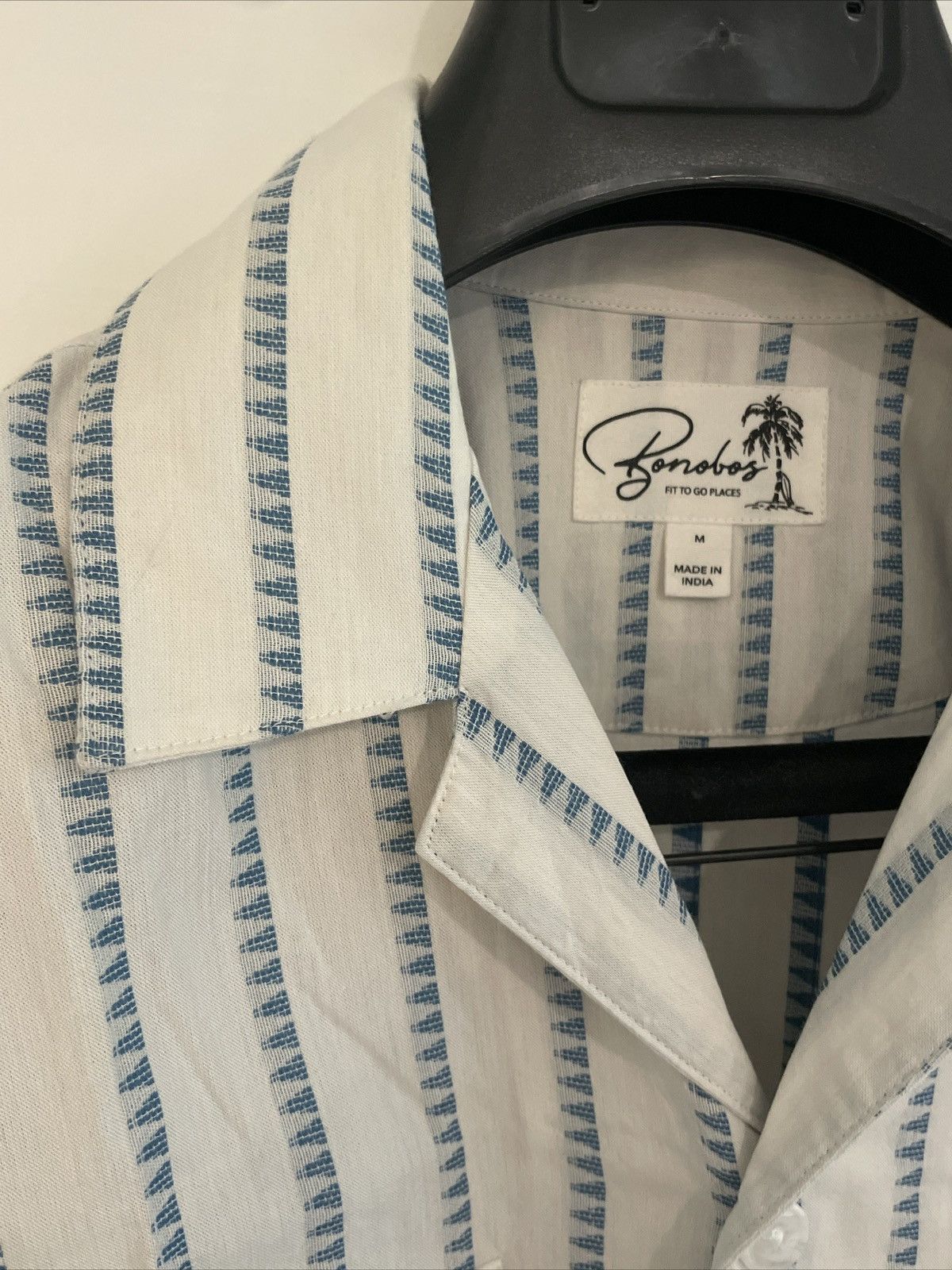 Bonobos Bonobos Camp Collar Button Up Shirt Size US M / EU 48-50 / 2 - 2 Thumbnail