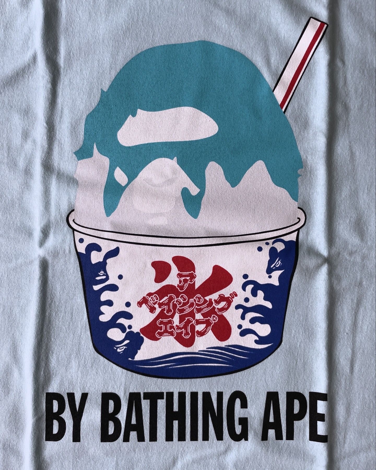 Bape BAPE SHAVE ICE BY BATHING APE TEE Size US L / EU 52-54 / 3 - 2 Thumbnail