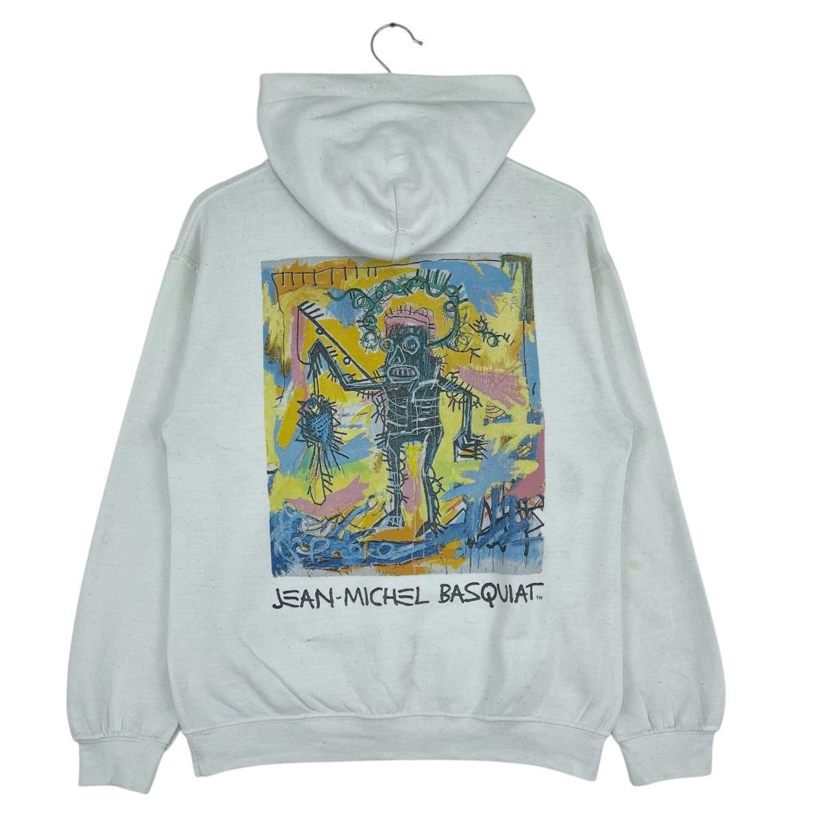 Jean-Michel Basquiat × Vintage Artwork Big Logo Hoodie Size US M / EU 48-50 / 2 - 1 Thumbnail