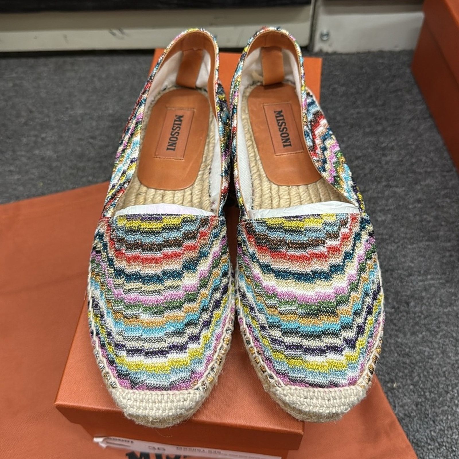 Missoni NWT Missoni Multicolor Espadrille Flats Size 36 US 6 Size US 6 / IT 36 - 2 Thumbnail