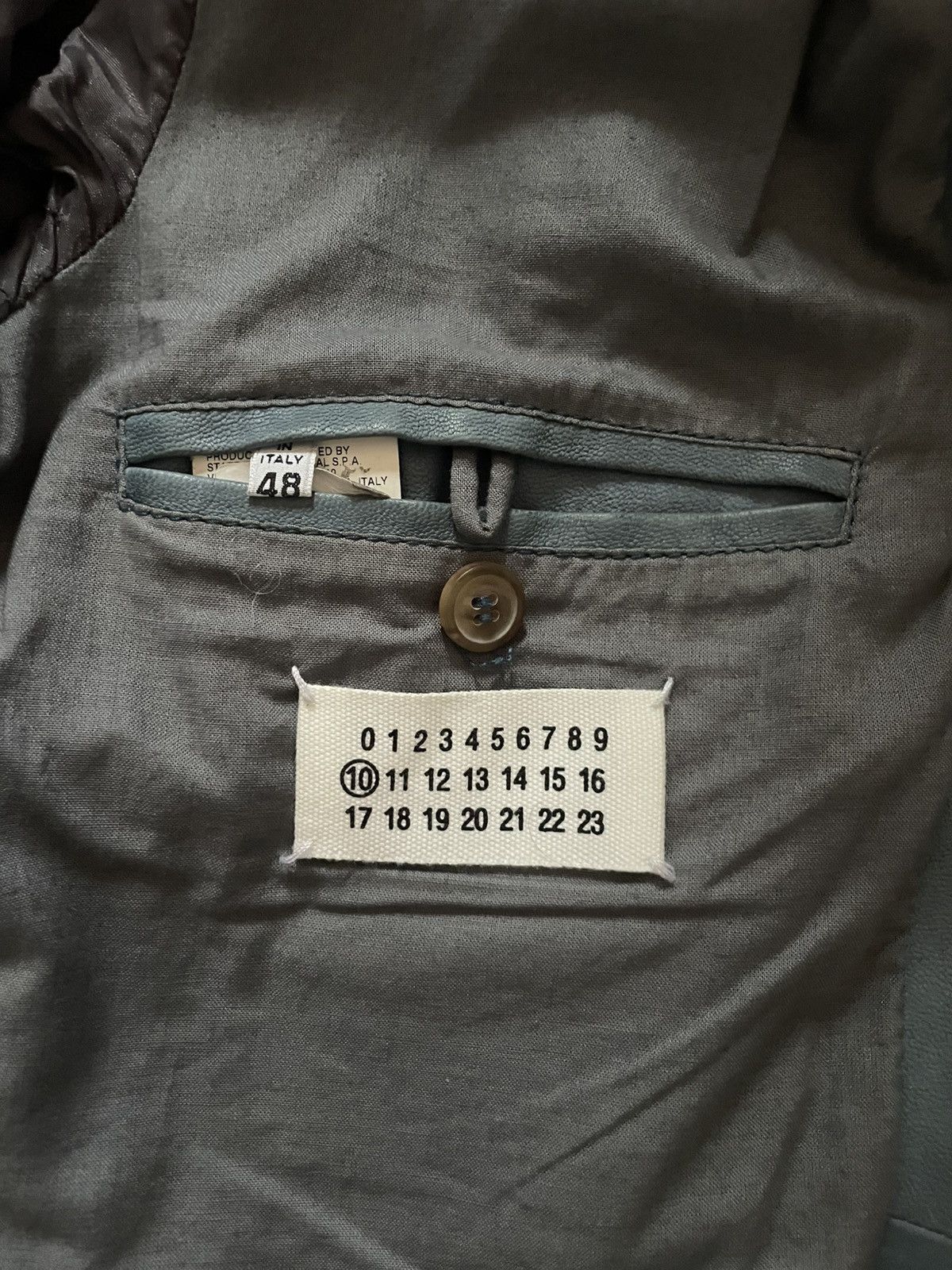 Maison Margiela Unique piece never produced / Exclusive leather jacket Size US M / EU 48-50 / 2 - 5 Thumbnail