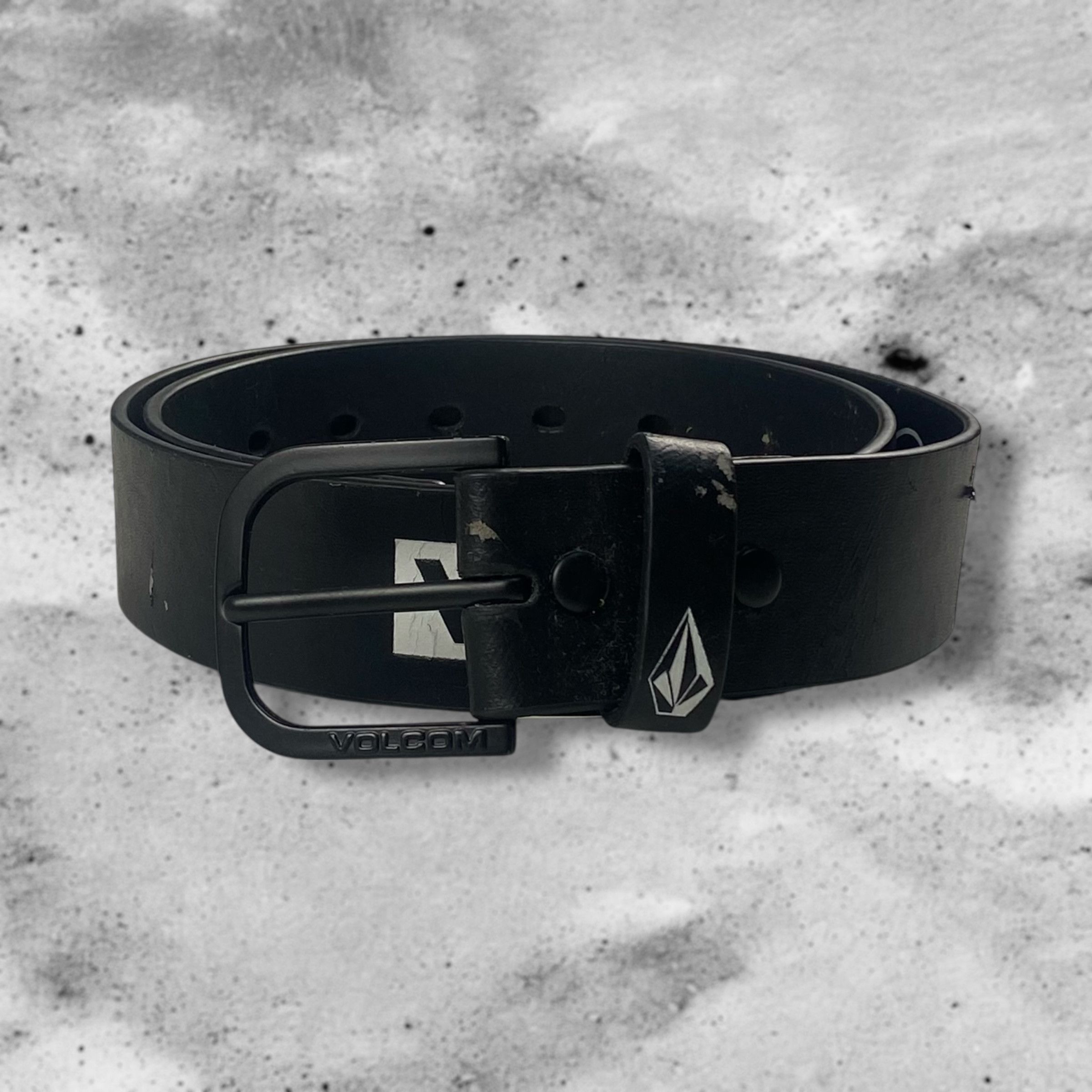 Volcom Volcom 00s Leather Belt Black Size 32 Size ONE SIZE - 1 Thumbnail