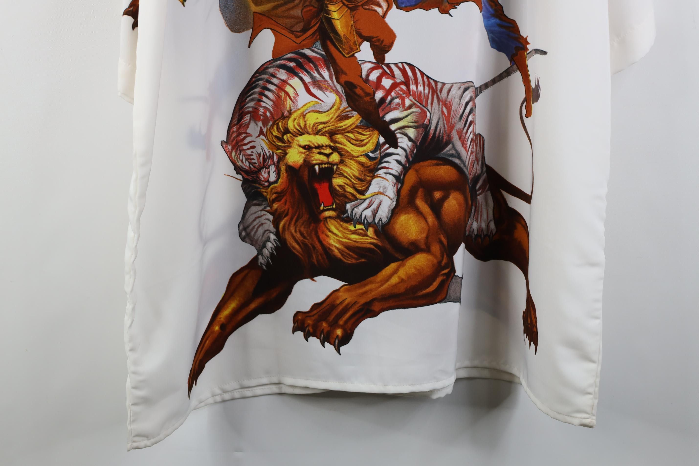 Vintage Deadstock Vintage 90s Y2K Streetwear Comic Warrior Shirt Size US XL / EU 56 / 4 - 14 Thumbnail
