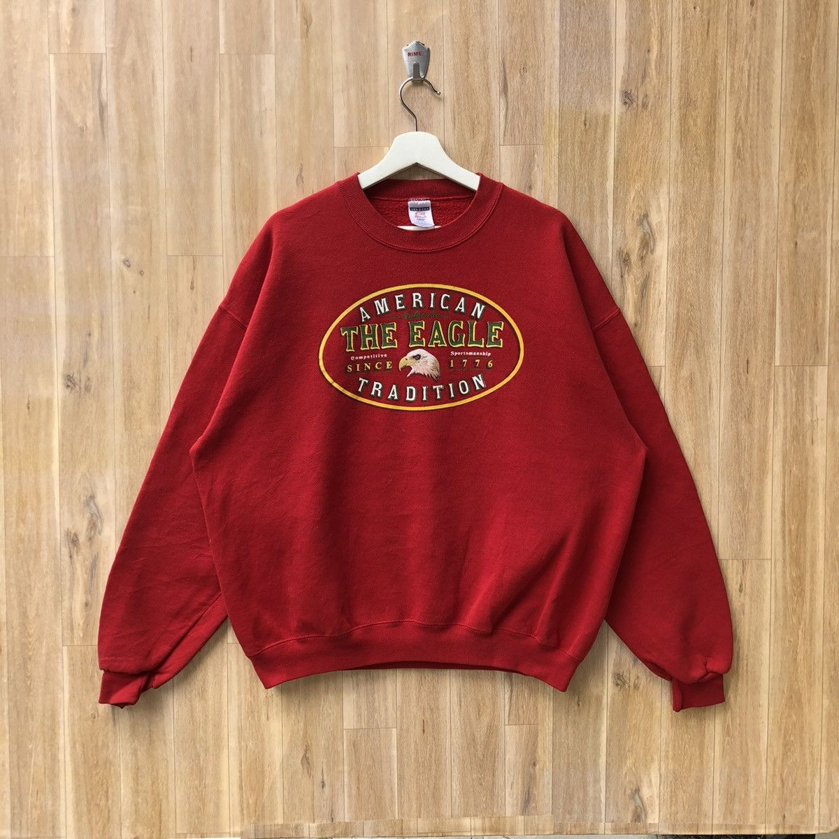 Vintage Vintage American Tradition The Eagles Pullover Sweatshirt Size US XL / EU 56 / 4 - 1 Thumbnail