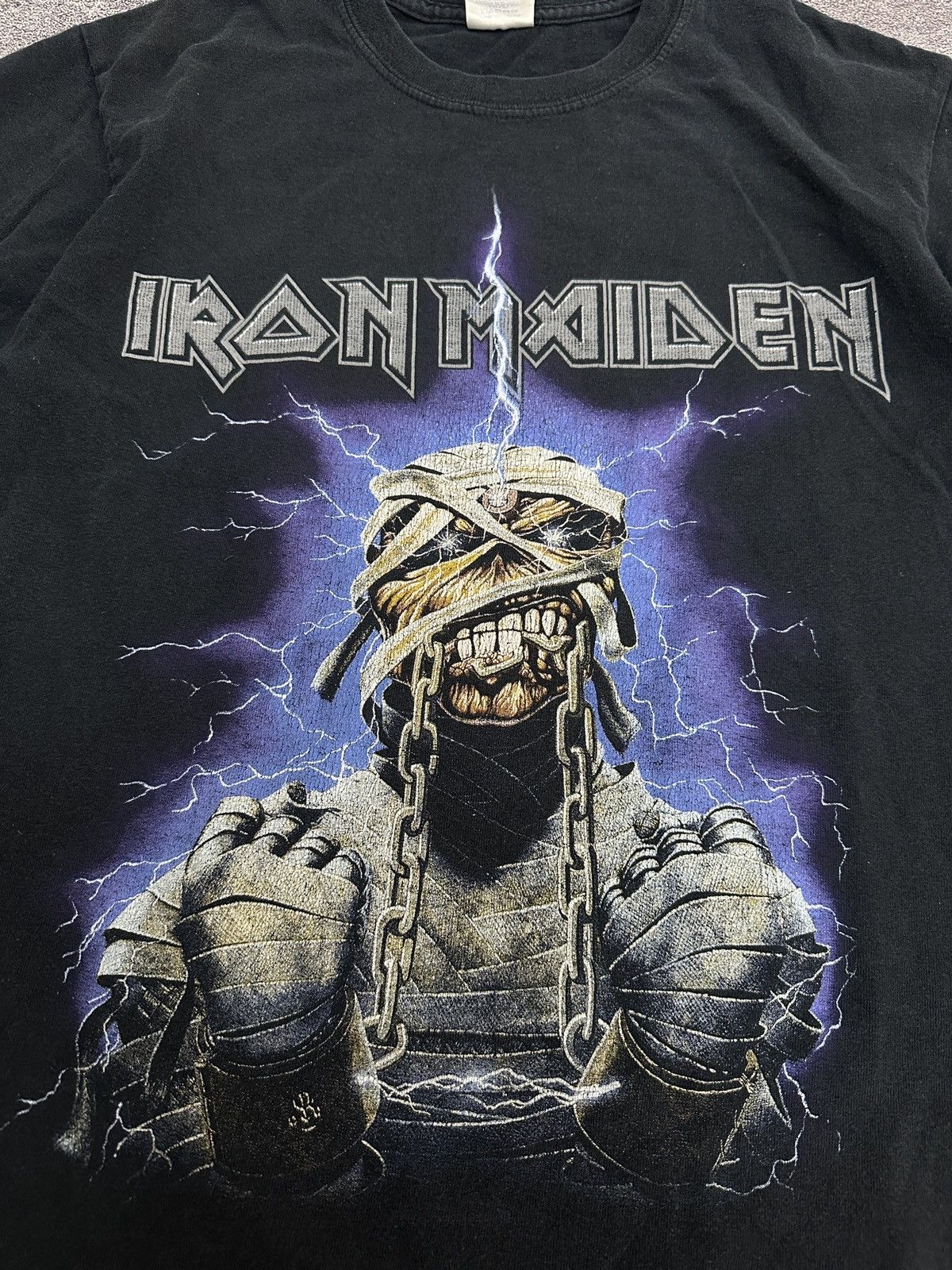 Band Tees Iron Maiden Powerslave Mummy Band Punk Rock T-Shirt Y2k Size US S / EU 44-46 / 1 - 2 Thumbnail