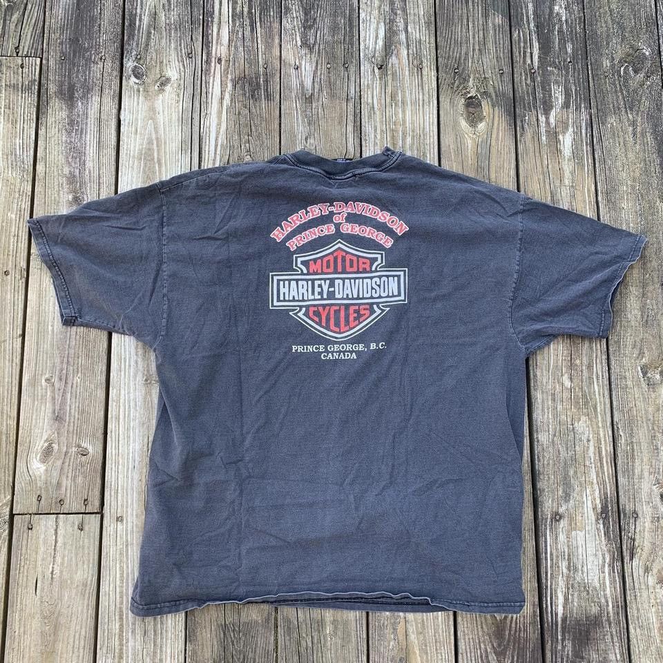 Harley Davidson × Vintage Vintage 90s Black Panther Harley Davidson Born to be wild Size US XXL / EU 58 / 5 - 4 Thumbnail