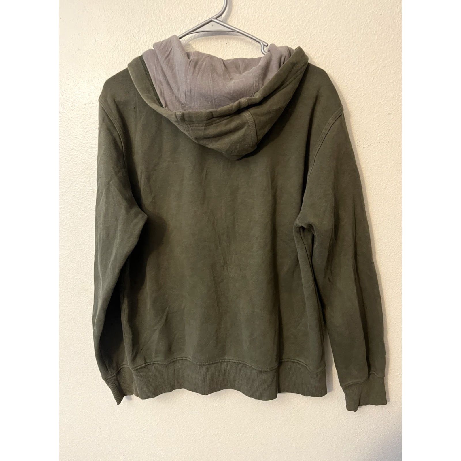 Eddie Bauer Eddie Bauer Mens Jacket Hoodie Green M Regular Solid Pockets Zip Full Zip Casual Size US M / EU 48-50 / 2 - 3 Thumbnail