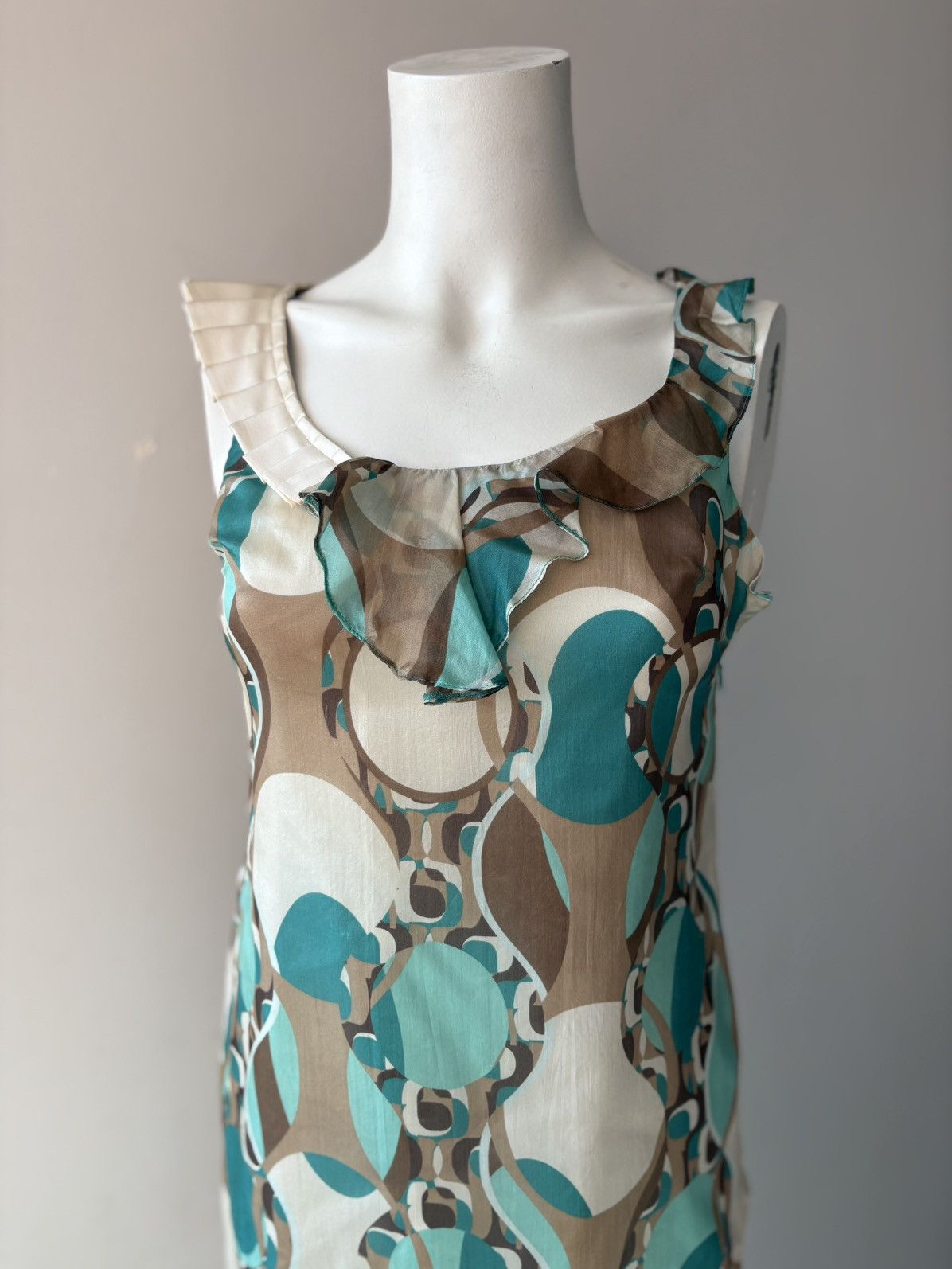 Vintage Silk dress Size S / US 4 / IT 40 - 12 Thumbnail