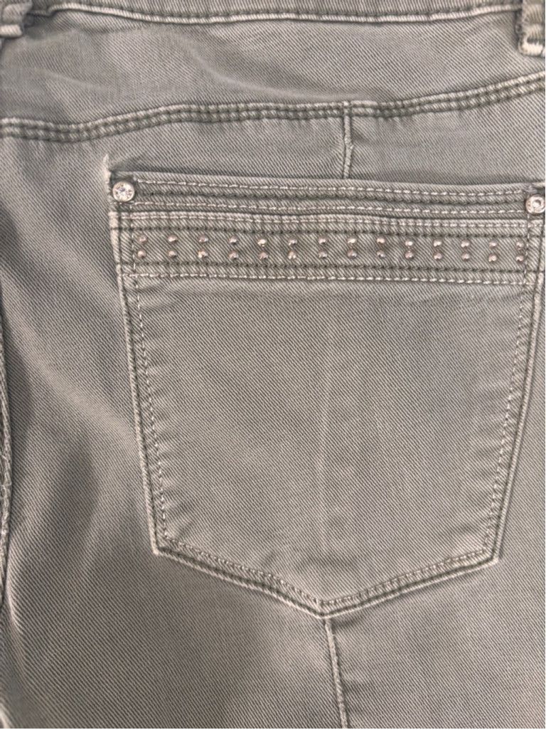 White House Black Market Women's White House Black Market Green Cargo Pants Size 2R Size 28" / US 6 / IT 42 - 13 Thumbnail