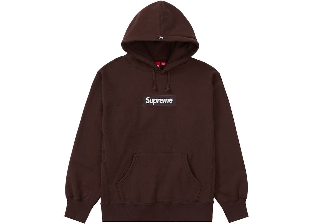 Supreme Supreme Brown Bogo 2021 Hoodie used 9/10 XL Size US XL / EU 56 / 4 - 3 Thumbnail