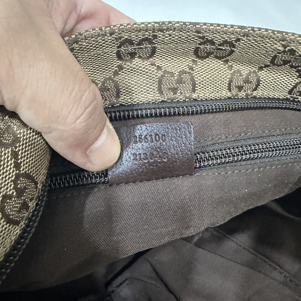 Gucci ‼️LD‼️GUCCI GG CANVAS WEB MESENGGER BAG LEATHER FLAP POCKET 3 Size ONE SIZE - 17 Thumbnail