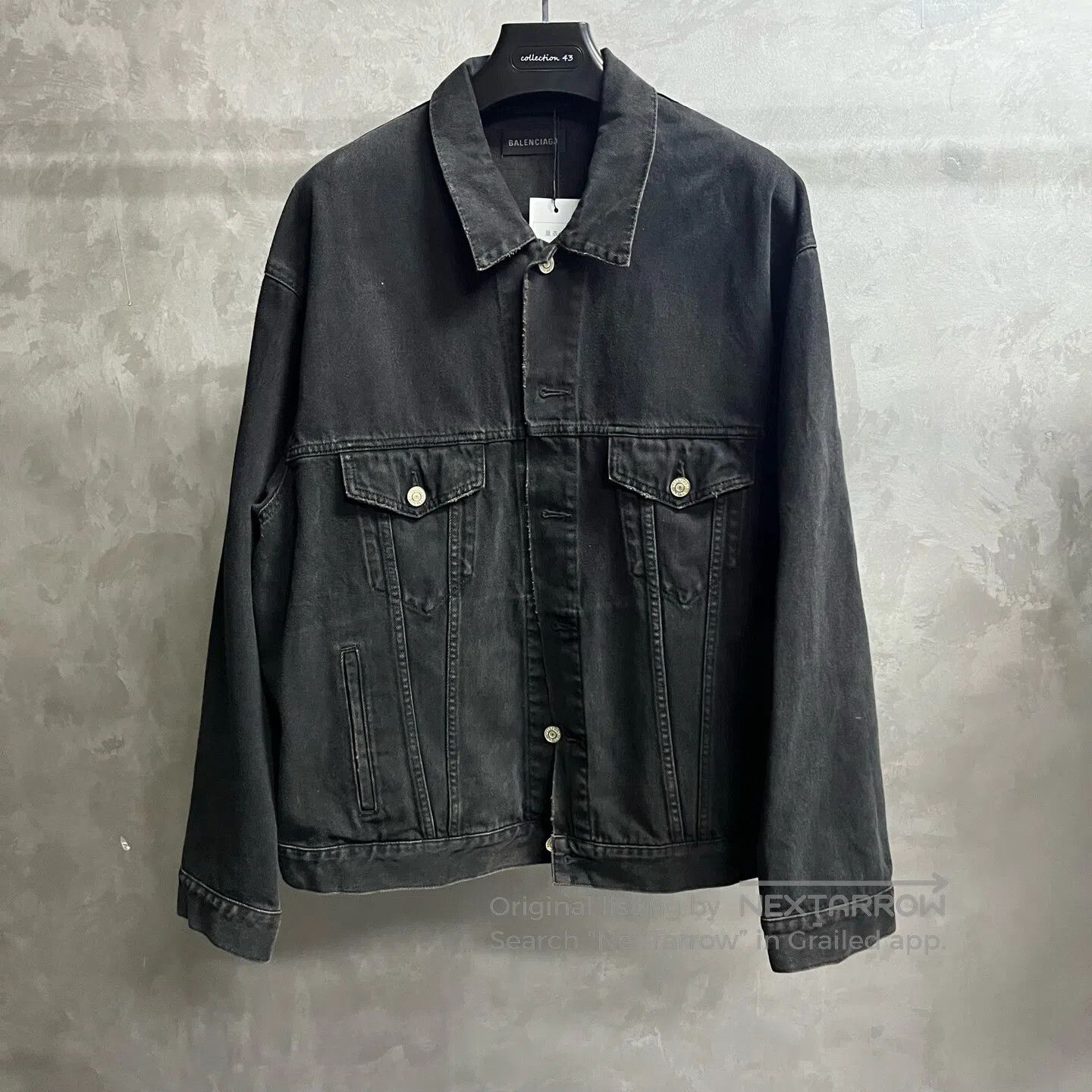 Balenciaga Balenciaga Spray-painted logo on a denim jacket| Size US XS / EU 42 / 0 - 1 Thumbnail