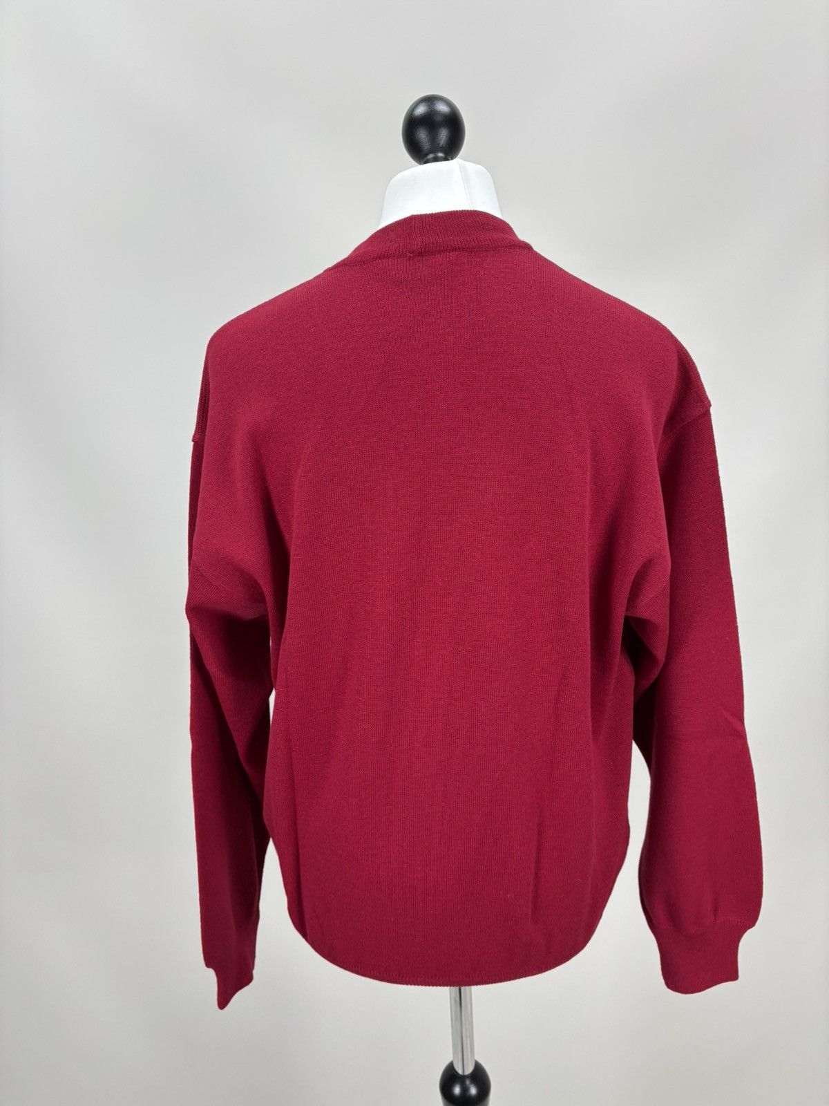 Dalmine Mens cardigan Dalmine Size L/52 Color Red Size US L / EU 52-54 / 3 - 6 Thumbnail