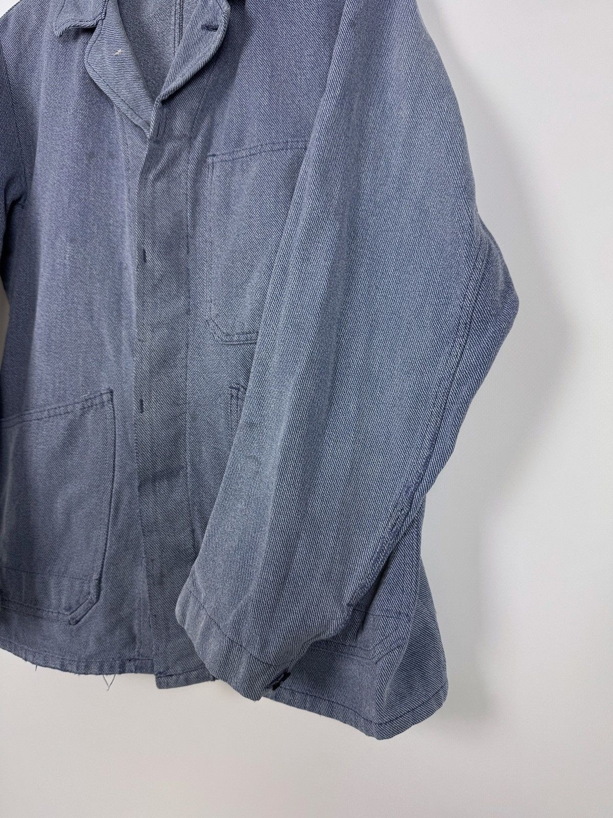 Vintage 70-80’s Vintage Distressed Workers Cotton Chore Jacket Size US S / EU 44-46 / 1 - 9 Thumbnail