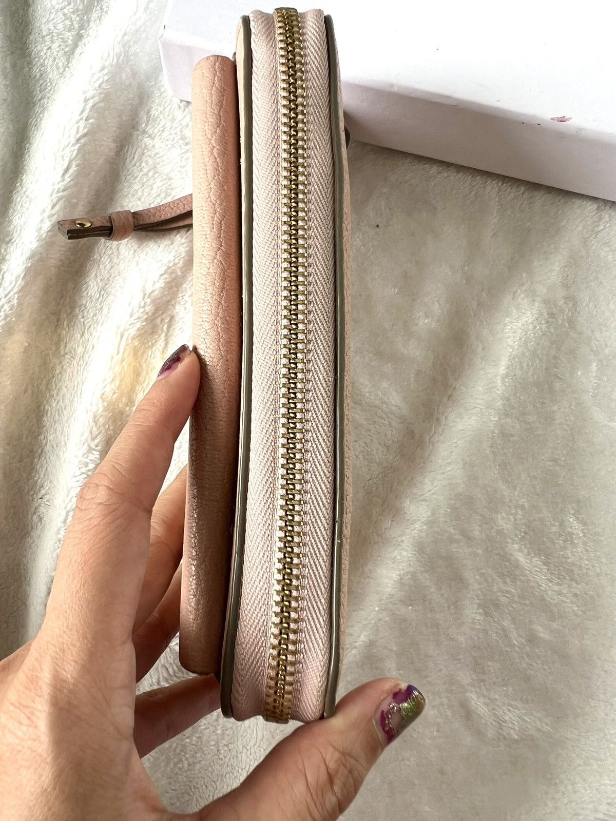 Chloe Chloe Drew Long Wallet – Dusty Pink Size ONE SIZE - 13 Thumbnail