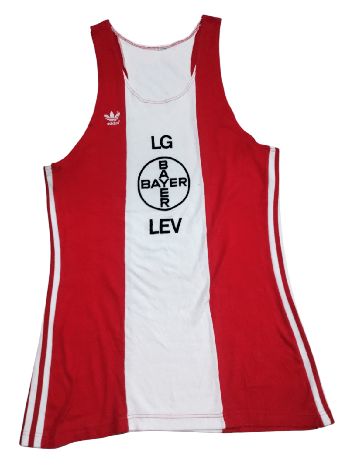 Adidas × Vintage 1984 - 1986 Bayer Leverkusen Player issue Home Dress shirt Size M / US 6-8 / IT 42-44 - 1 Thumbnail