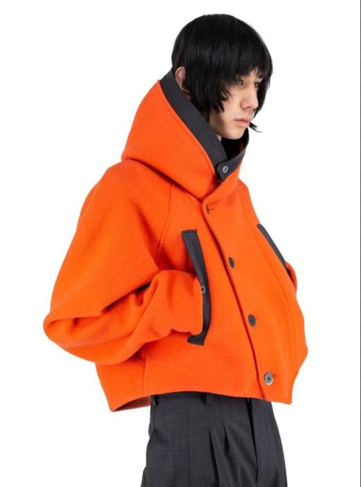 Japanese Brand Kiko Kostadinov 23aw Remus orange jacket