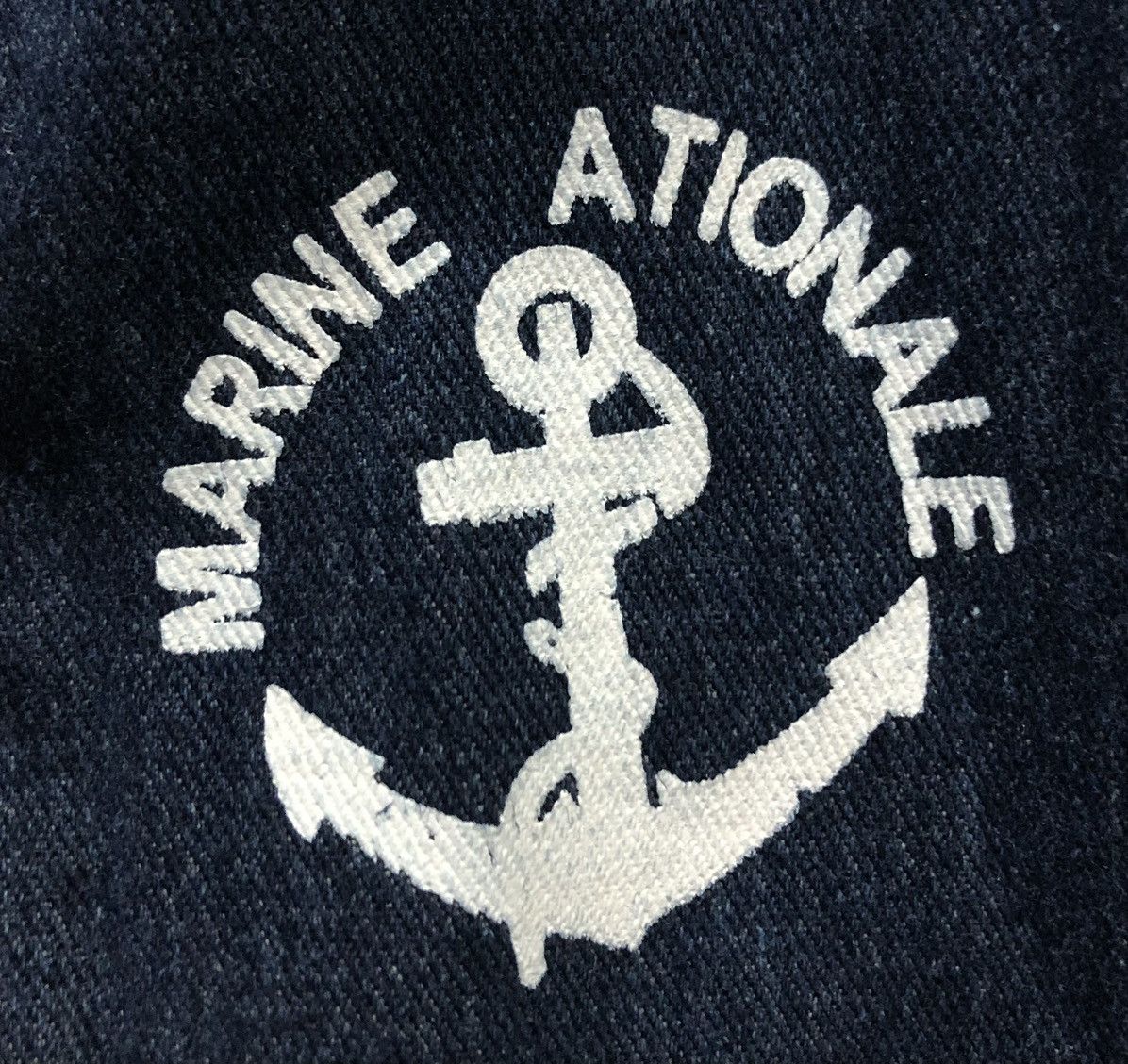 Vintage Vintage Jeans Marine Ationale Overalls Size US 36 / EU 52 - 6 Thumbnail