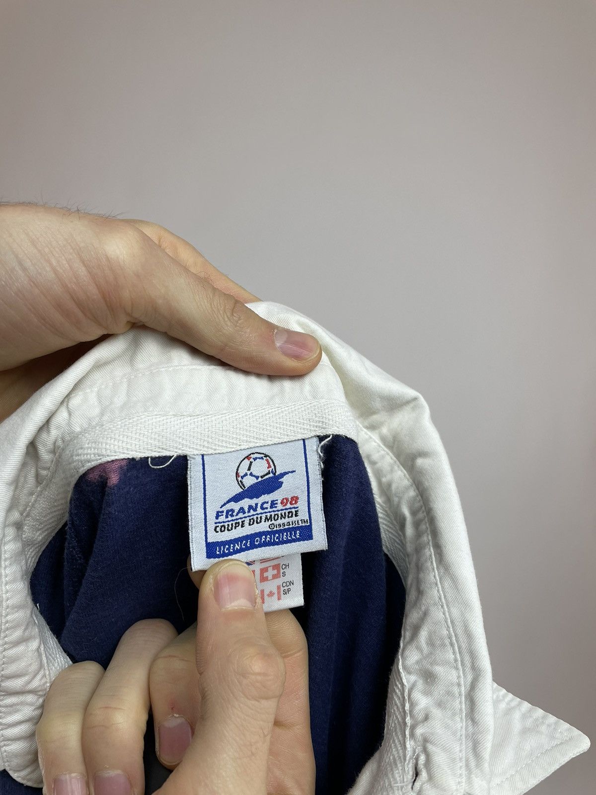 Adidas × Vintage Vintage Adidas Soccers France Coupe Du Monde 1998 Polo Size US S / EU 44-46 / 1 - 6 Thumbnail