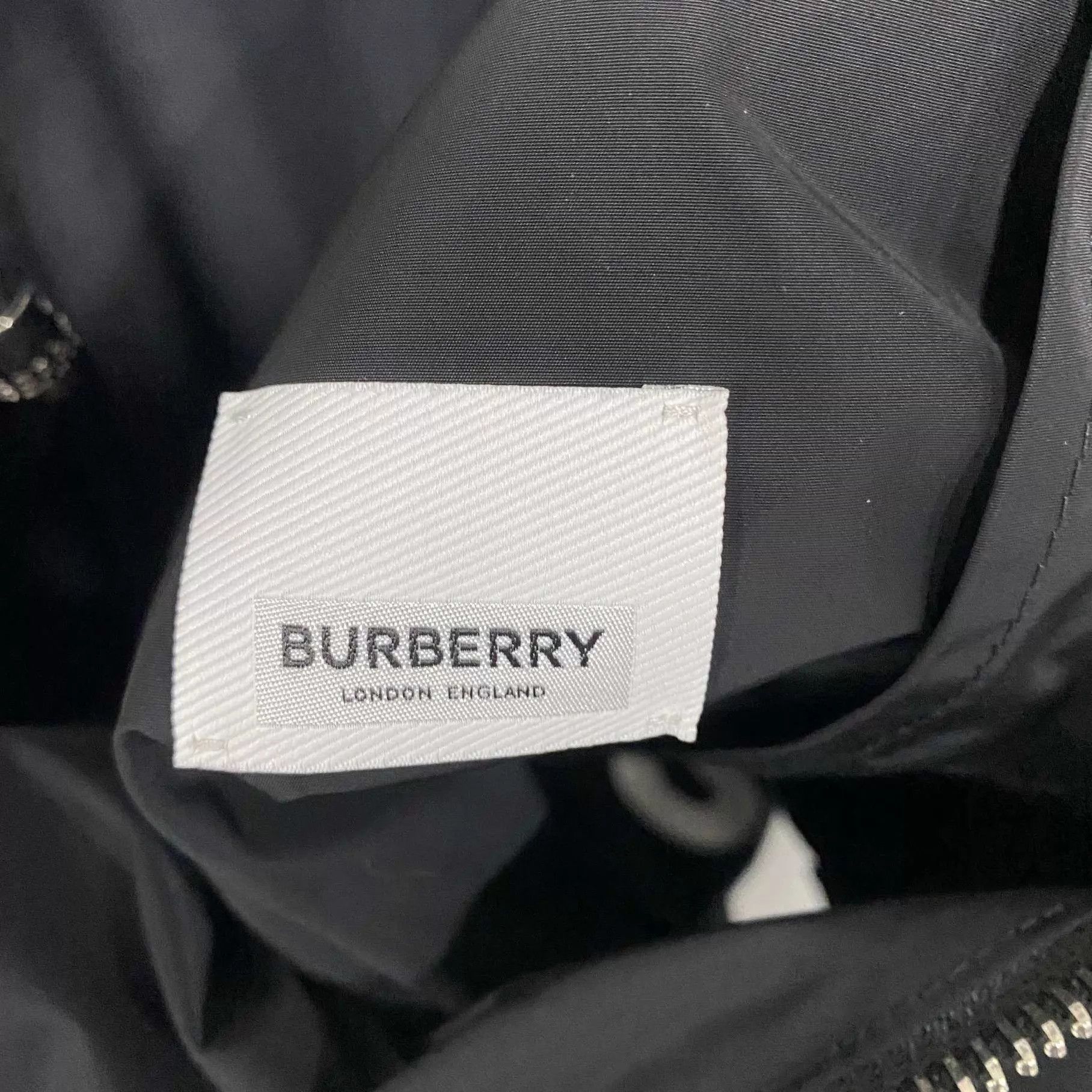 Burberry Burberry Black Check Logo Shell Jacket Size 52 Size US L / EU 52-54 / 3 - 5 Thumbnail