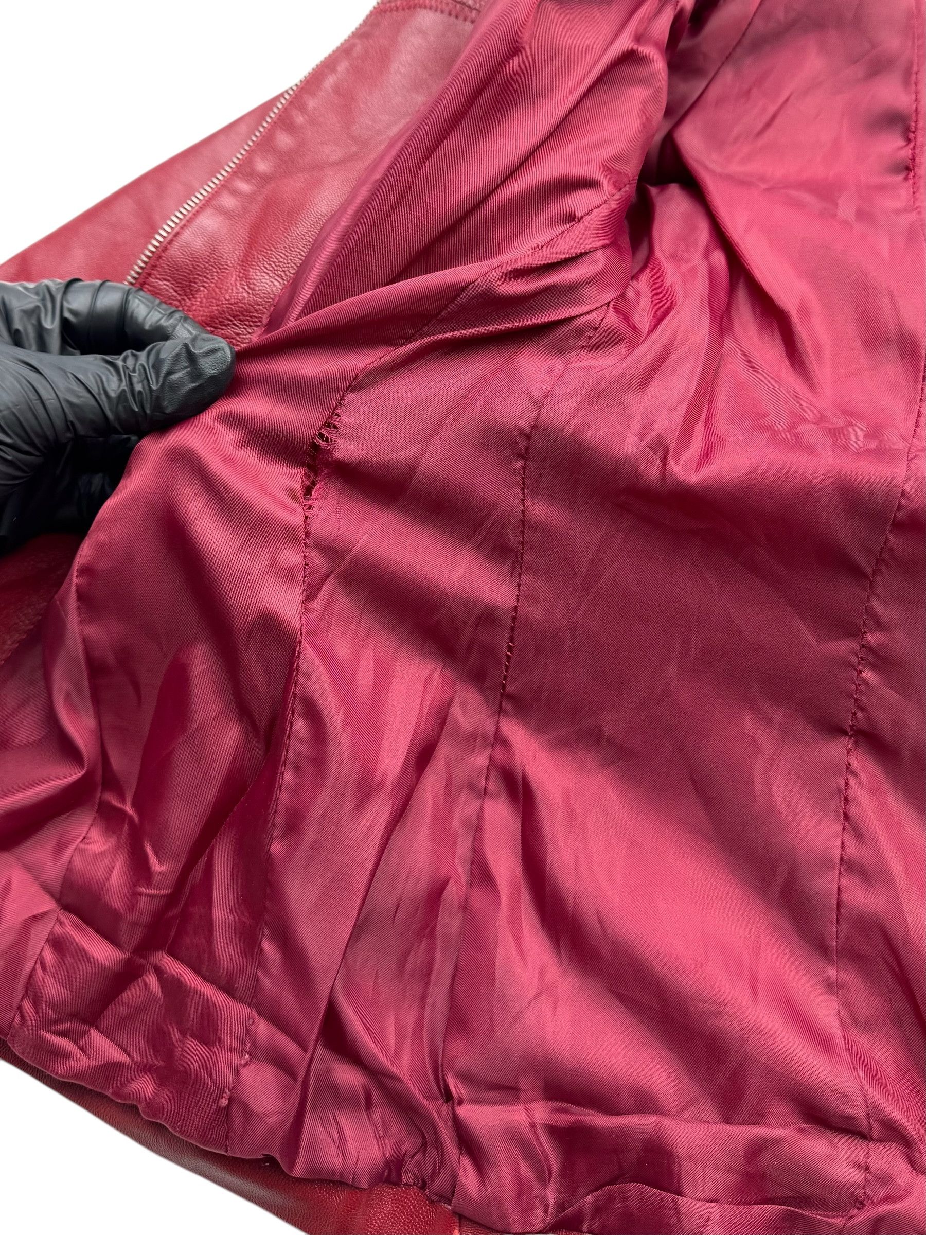 Japanese Brand Vintage Cropped Leather Jacket W140(V9) Size XS / US 0-2 / IT 36-38 - 6 Thumbnail
