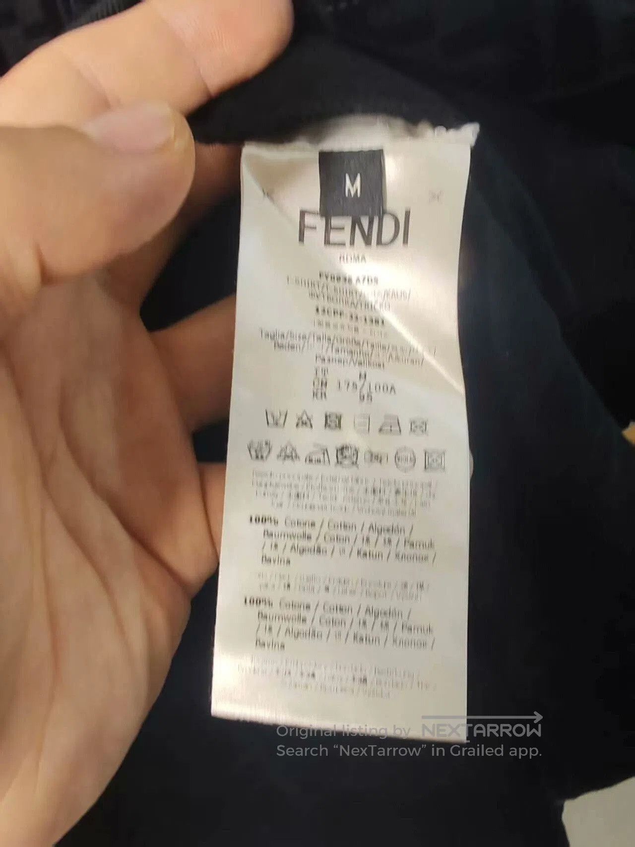 Fendi Fendi Printed Short Sleeve T. Size US M / EU 48-50 / 2 - 3 Thumbnail