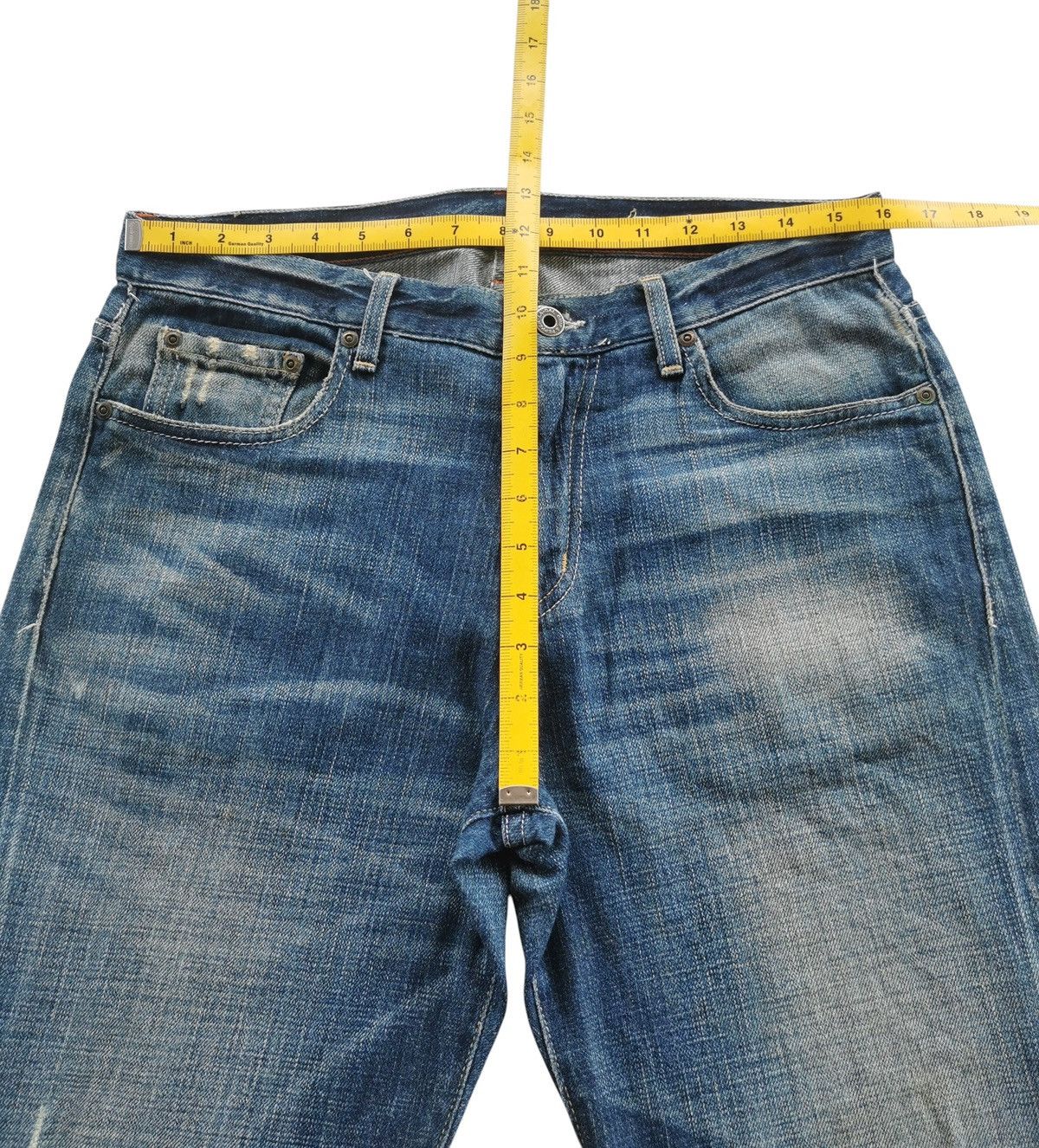 Chip & Pepper Chip Pepper Distressed Flared Twisted Stitch Jeans - 32x31.5 Size US 32 / EU 48 - 10 Thumbnail