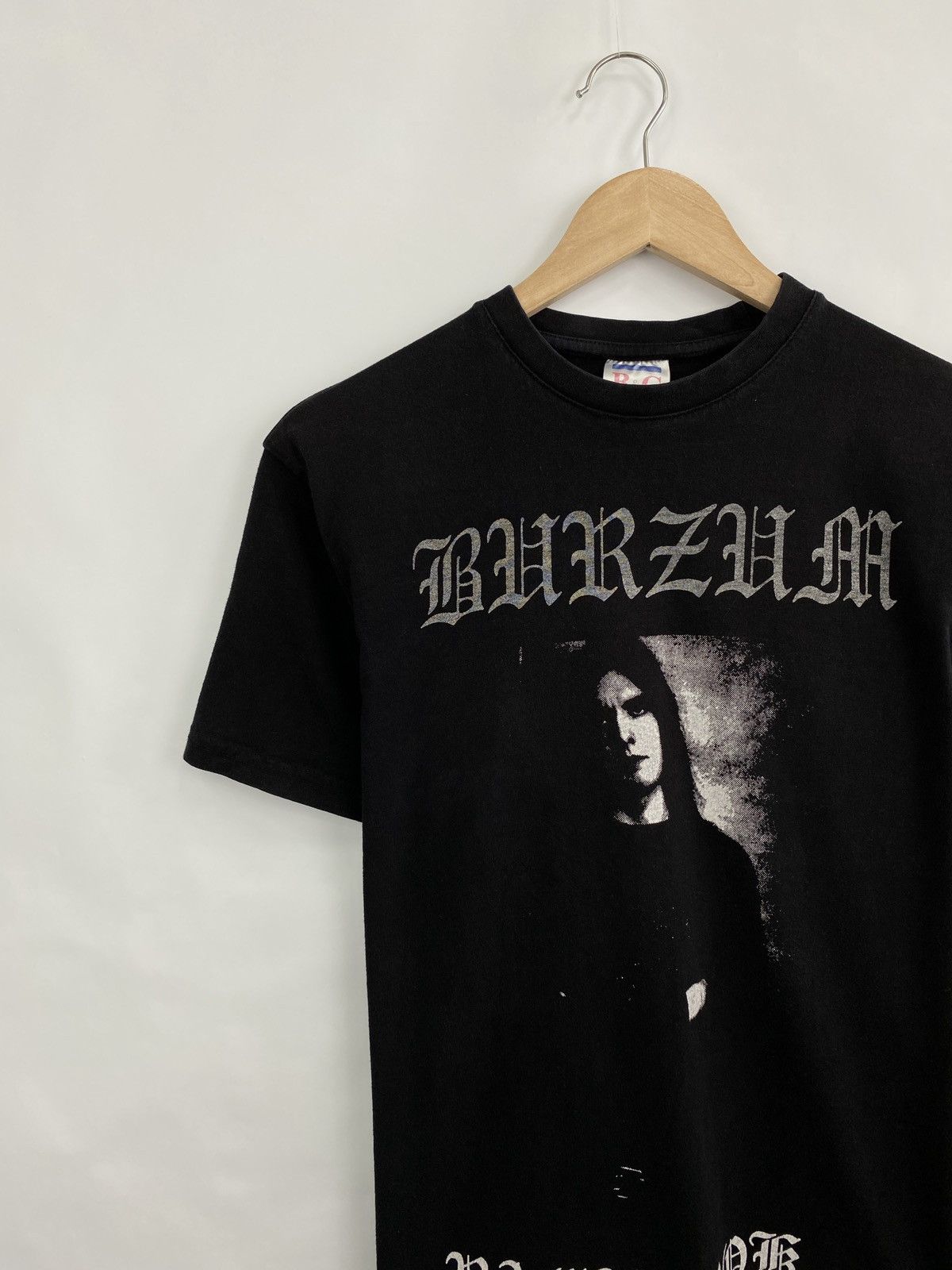 Band Tees Vintage 90s Burzum Ragnarok Blackmetal T-Shirts retro rare Size US S / EU 44-46 / 1 - 2 Thumbnail