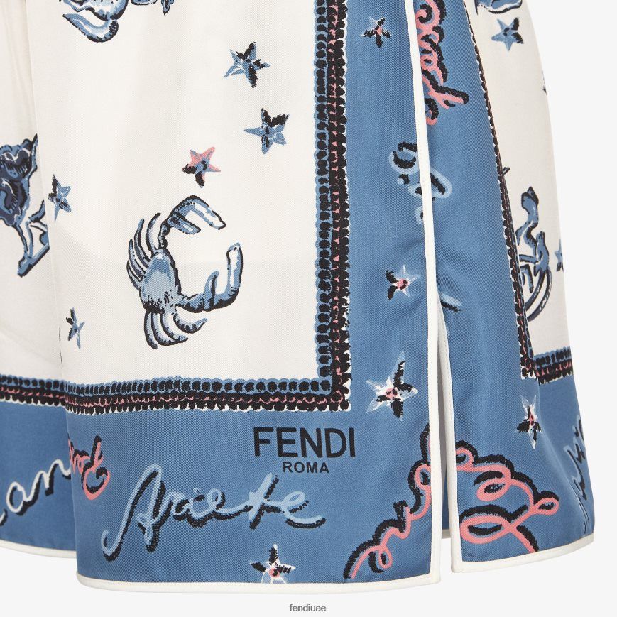 Fendi o1loc1c0824 Shorts in Multicolor Size 30" / US 8 / IT 44 - 3 Thumbnail