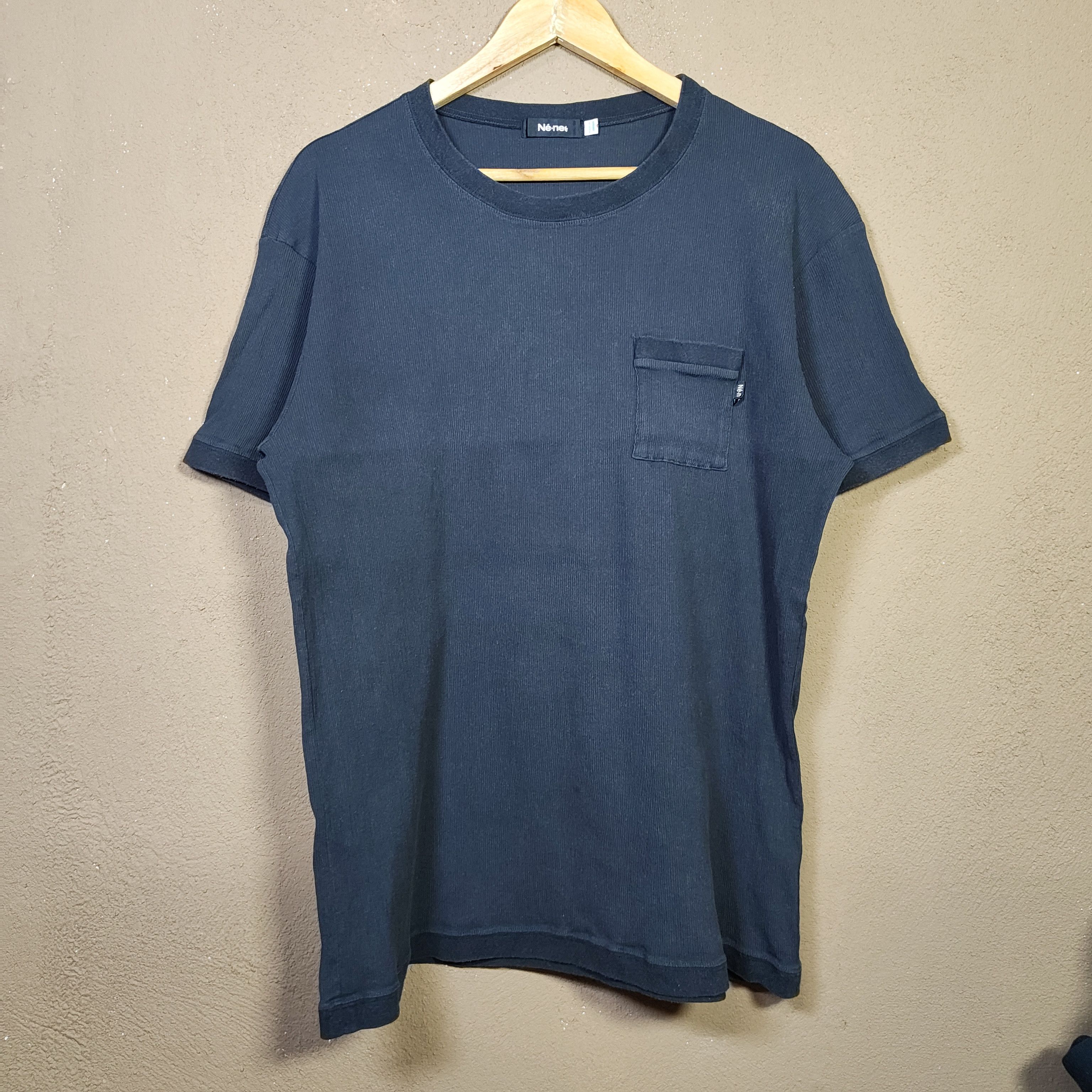 Ne-Net Vintage ISSEY MIYAKE's NE-NET Pocket Tee Size US L / EU 52-54 / 3 - 1 Thumbnail