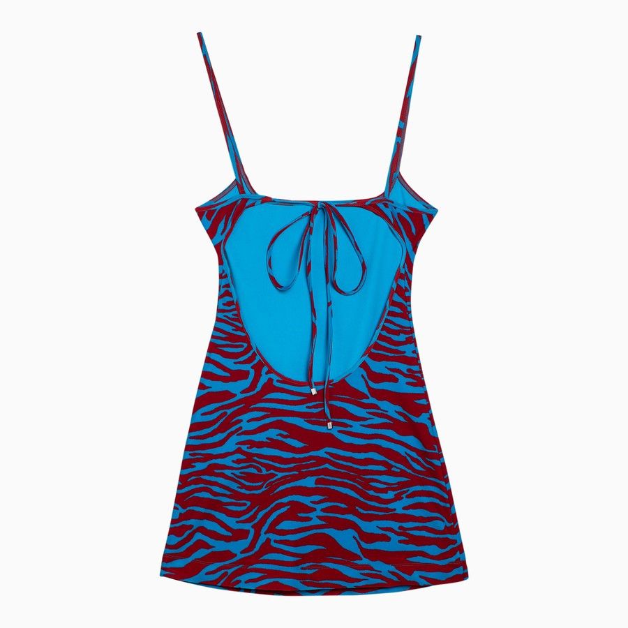 The Attico o1d2blof1024 Zebra Print Cover-Up in Multicolor Size M / US 6-8 / IT 42-44 - 2 Thumbnail