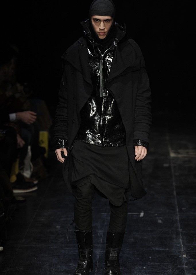 Boris Bidjan Saberi BBS asymmetric hooded jacket Size US L / EU 52-54 / 3 - 9 Thumbnail