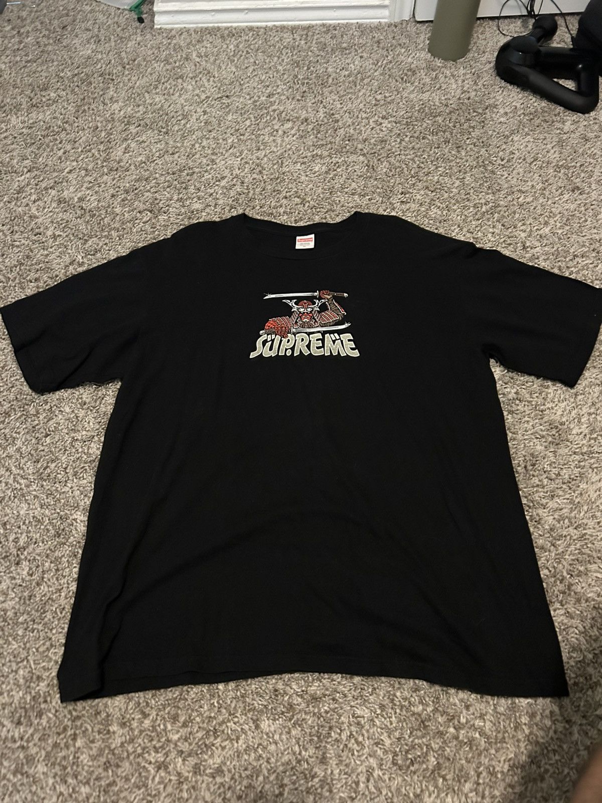 Supreme Supreme Samurai spellout tee Size US XL / EU 56 / 4 - 1 Thumbnail