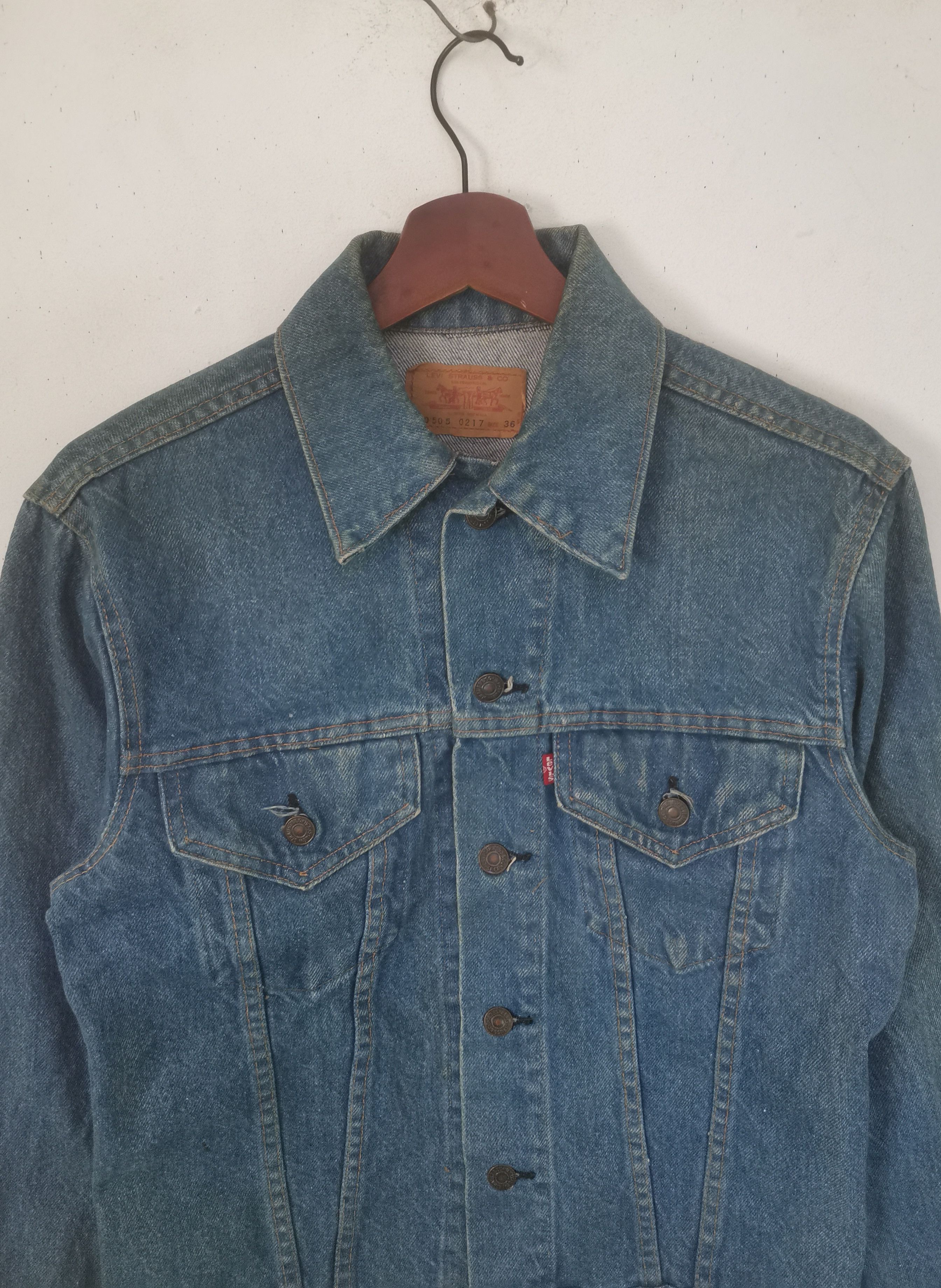 Levi's × Levi's Vintage Clothing Rare vintage Levi's Trucker jacket made in USA Size S / US 4 / IT 40 - 2 Thumbnail